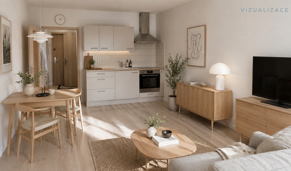 Prodej bytu 1+kk 31 m², České Budějovice – náhled fotky 2