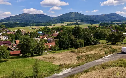 Prodej stavebního pozemku 1 143 m², Kozlovice, okres Frýdek-Místek