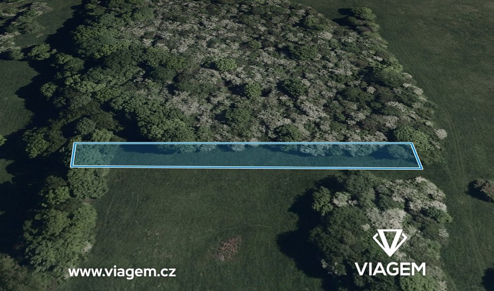 Prodej pole 877 m², Hrubá Vrbka – náhled fotky 2