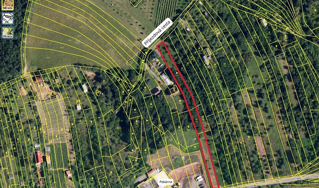Prodej zahrady 1 754 m², Viničné Šumice – náhled fotky 5