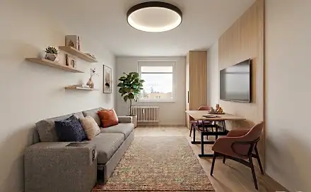 Prodej bytu 1+kk 34 m², Trnovská, Pardubice - Ohrazenice