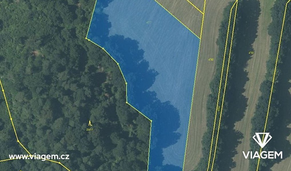 Prodej pole 3 303 m², Klimkovice – náhled fotky 3