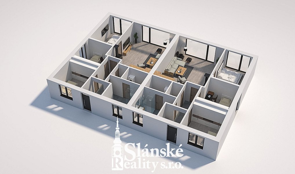 Prodej stavebního pozemku 3 600 m², Stochov – náhled fotky 11