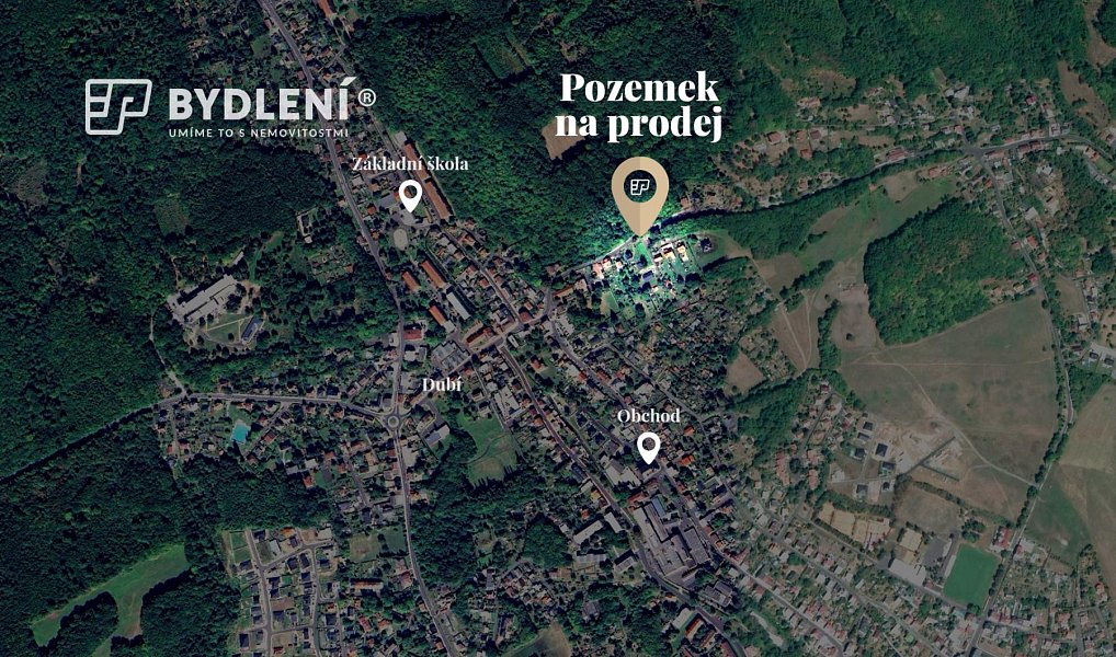 Prodej stavebního pozemku 728 m², Dubí – náhled fotky 6