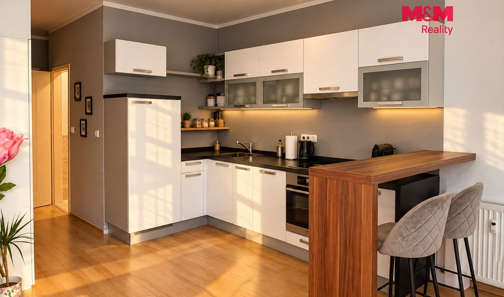 Pronájem bytu 1+kk 34 m², Kladno – náhled fotky 3