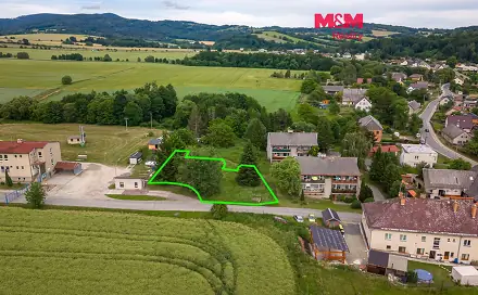 Prodej stavebního pozemku 3 447 m², Hrabišín, okres Šumperk