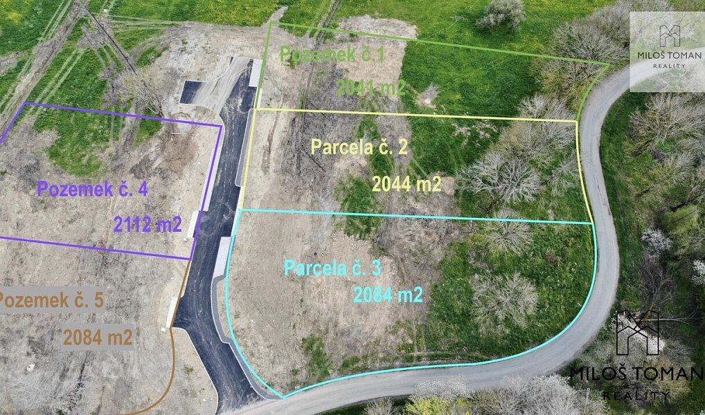 Prodej stavebního pozemku 2 084 m², Chudenín – náhled fotky 4