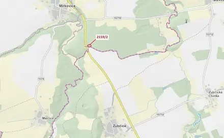 Dražba lesa 90 m², Mirkovice