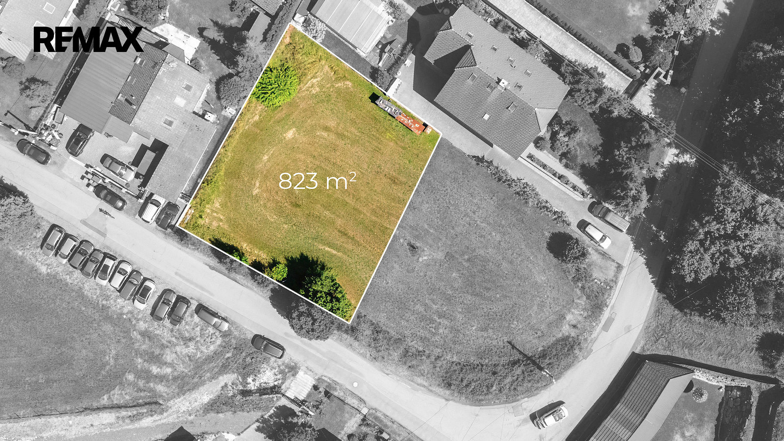 Prodej stavebního pozemku 823 m²