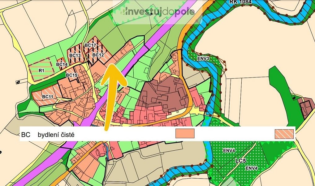 Prodej stavebního pozemku 1 492 m², Holedeč – náhled fotky 4