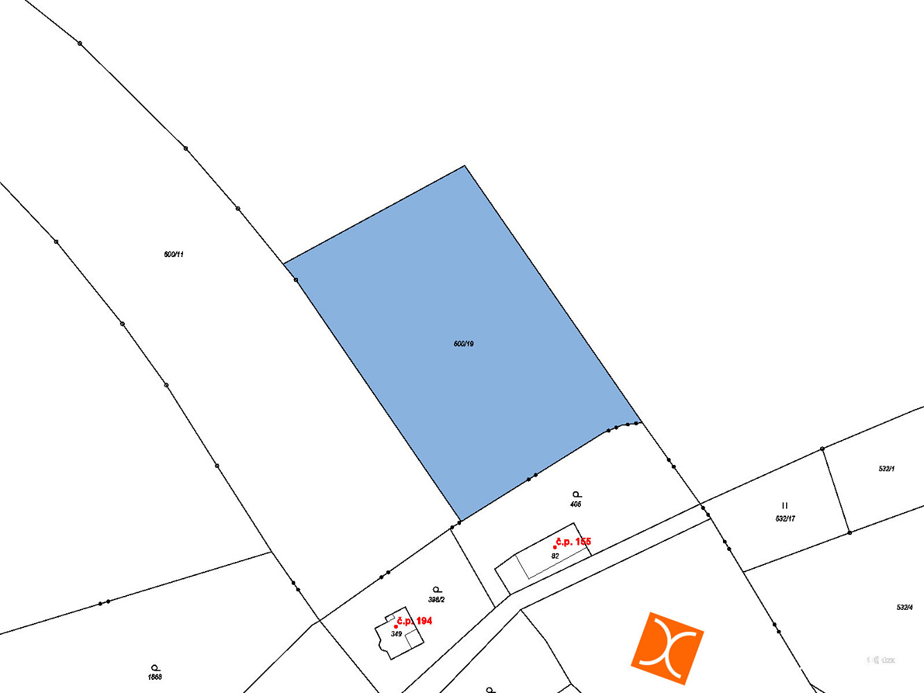 Prodej pole 468 m² – fotografie 2