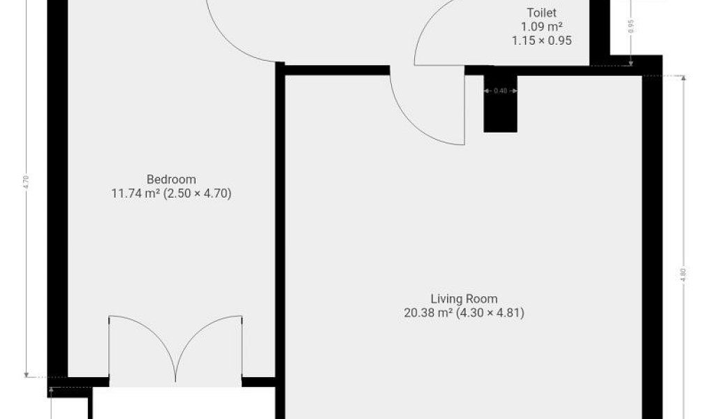 Pronájem bytu 2+kk 48 m², Praha – náhled fotky 17