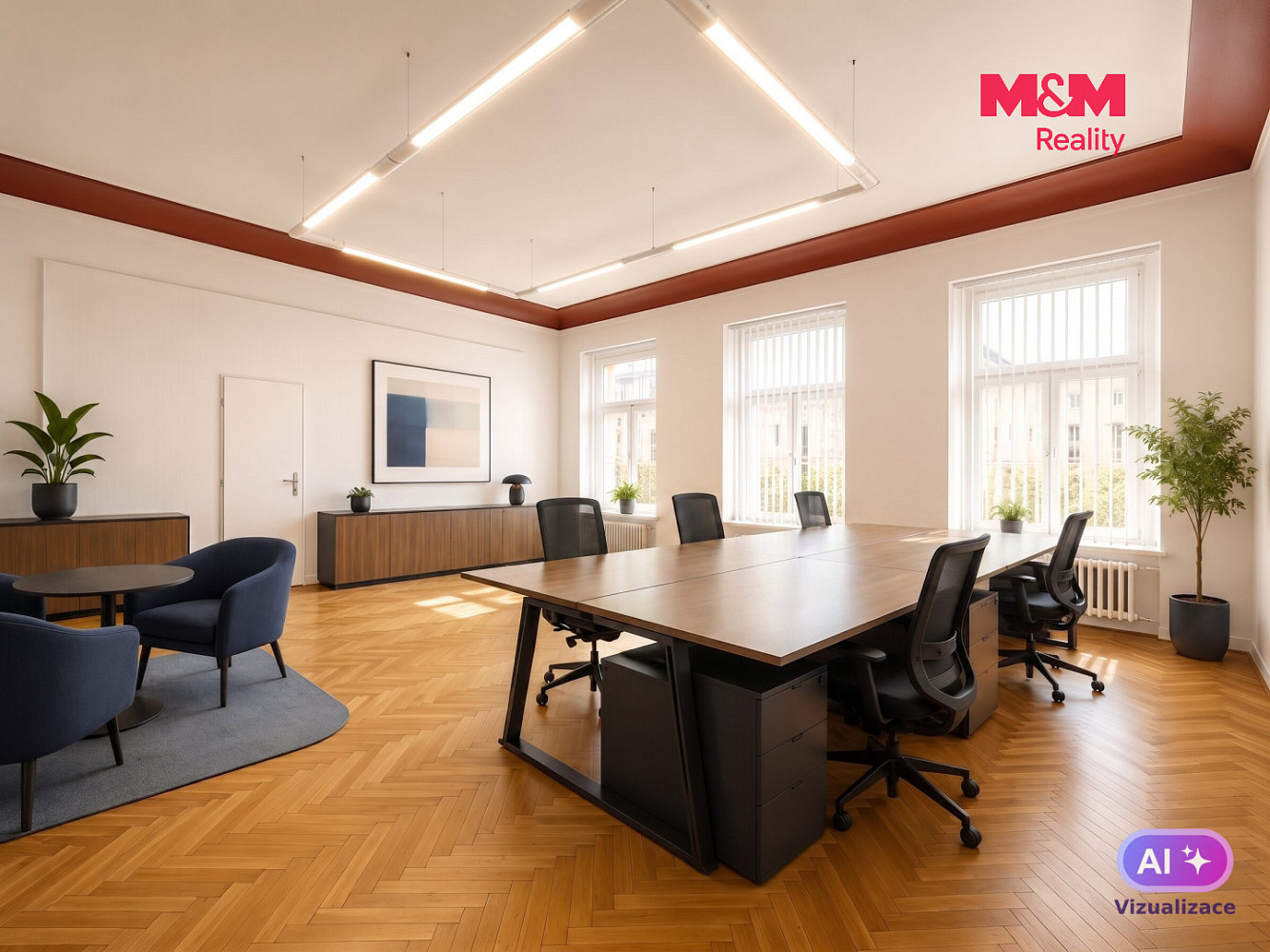 Pronájem kanceláře 60 m² – fotografie 2