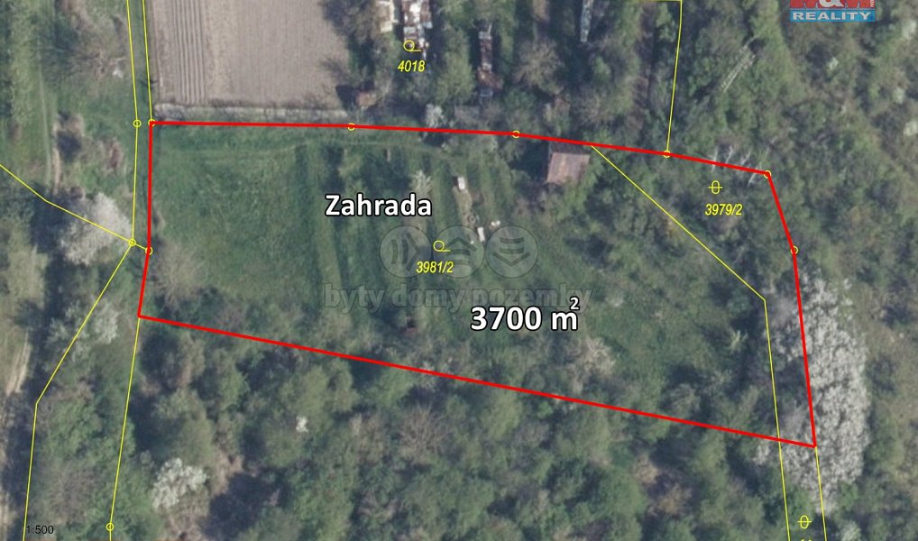 Prodej zahrady 3 700 m², Roudnice nad Labem – náhled fotky 6