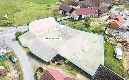 Prodej zemědělského objektu 140 m², Čížkov - Železný Újezd, okres Plzeň-Jih