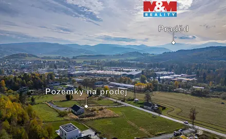 Prodej stavebního pozemku 988 m², Jeseník