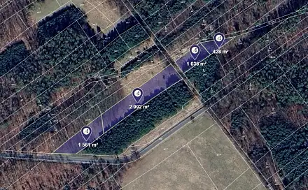 Prodej pole 3 343 m², Krakovany, okres Kolín