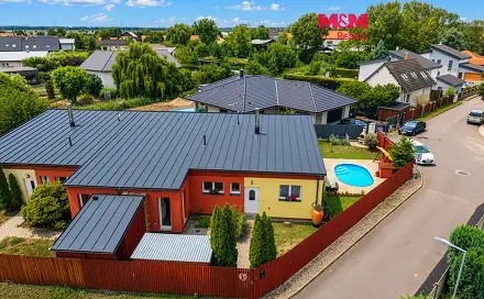 Prodej domu 100 m² s pozemkem 445 m², Nad Potokem, Nová Ves, okres Praha-východ