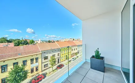 Pronájem bytu 1+kk 37 m², Jarošova, Znojmo