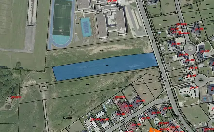 Prodej komerčního pozemku 193 m², Jesenice, okres Praha-západ