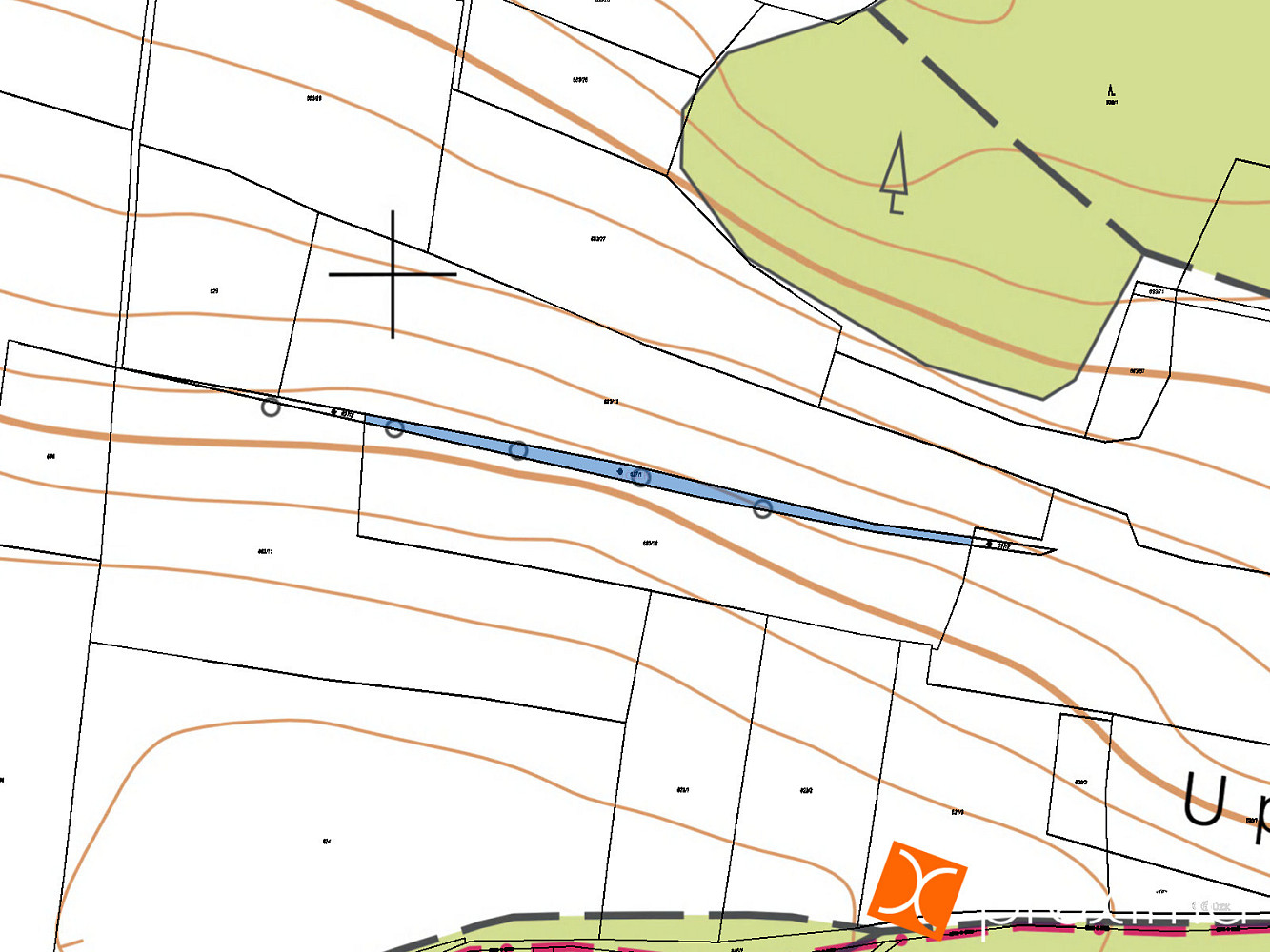 Prodej pole 584 m² – pohled 3