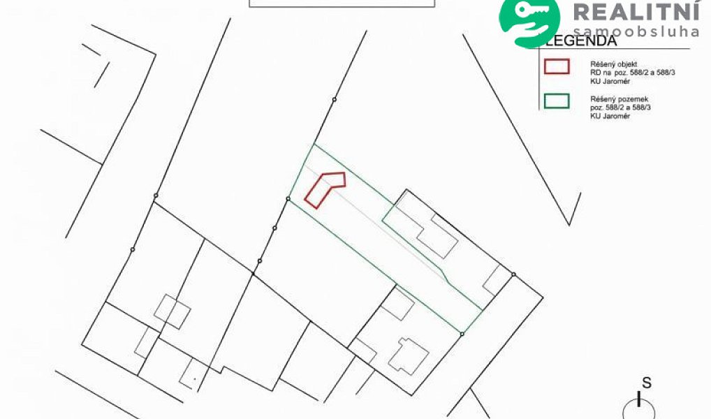 Prodej stavebního pozemku 866 m², Jaroměř – náhled fotky 6