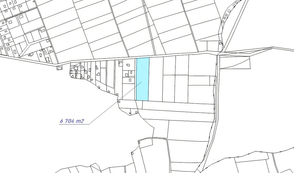 Prodej pole 6 704 m², Kytín – náhled fotky 2