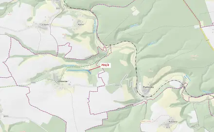 Dražba lesa 10 260 m², Lašovice