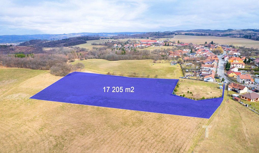 Prodej stavebního pozemku 17 205 m², Újezd u Boskovic – náhled fotky 2