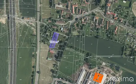 Prodej zahrady 1 382 m², Zalužany, okres Příbram