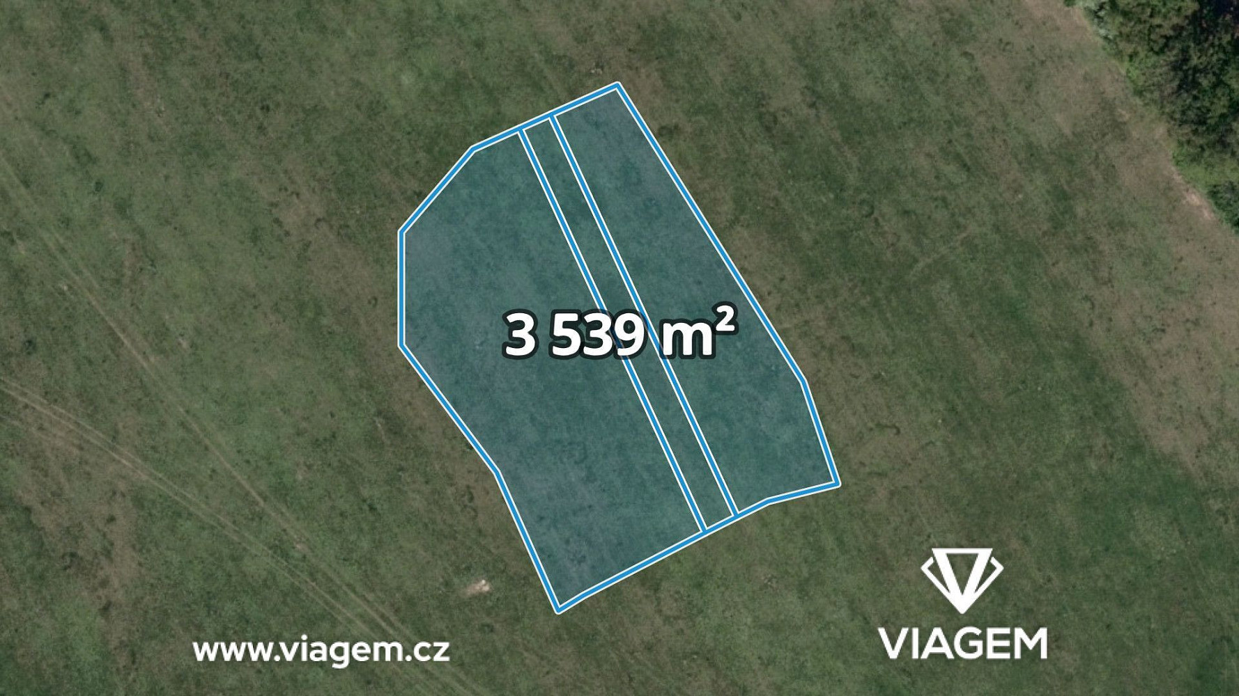 Prodej pole 3 539 m²