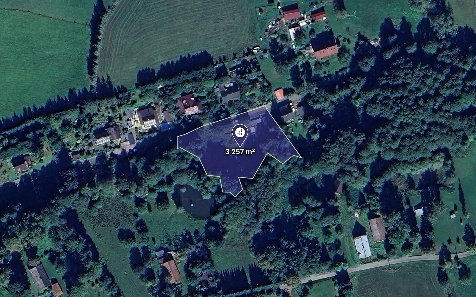 Prodej stavebního pozemku 1 629 m²