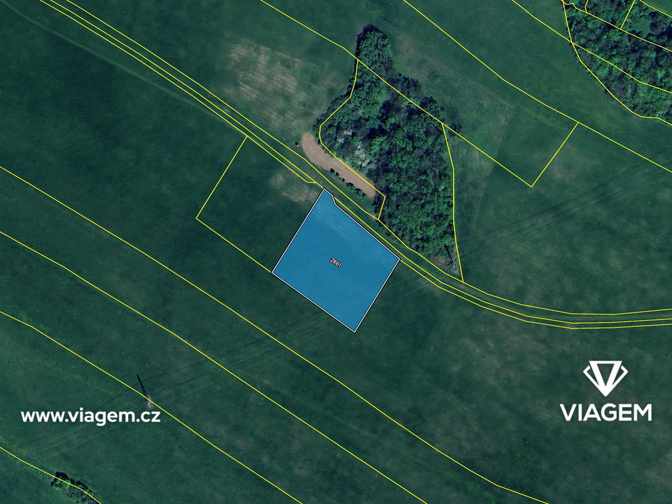 Prodej pole 2 881 m² – fotografie 4