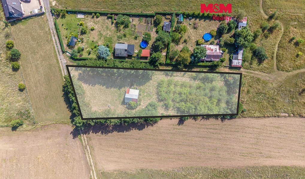 Prodej stavebního pozemku 2 434 m², Křenek – fotka 1 z 8