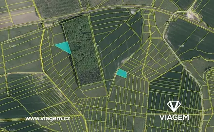 Prodej pole 2 633 m², Kovač, okres Jičín