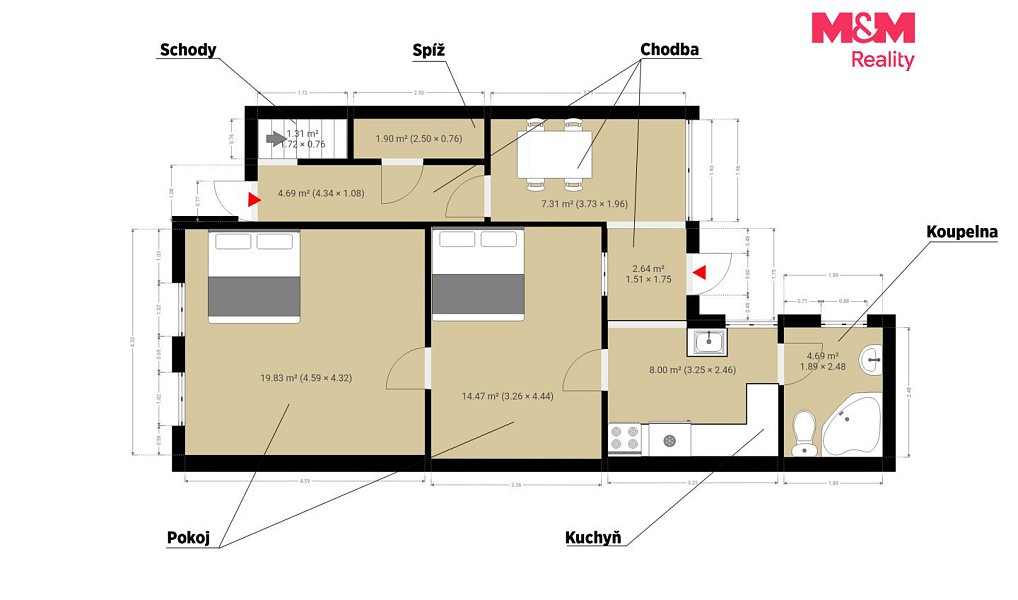 Prodej domu 128 m² s pozemkem 354 m², Kařez – náhled fotky 25