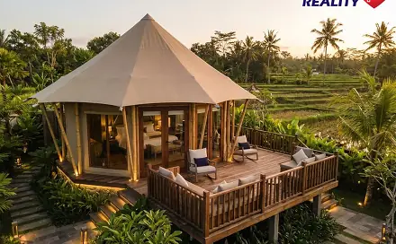Prodej chaty/chalupy 40 m² s pozemkem 130 m², Pupuan, Tabanan Regency, Bali, Indonésie, Indonézie