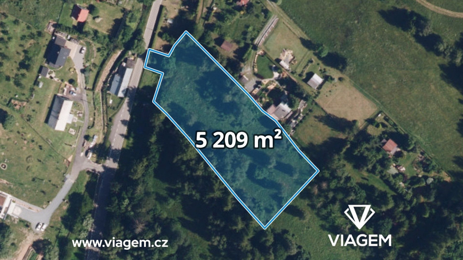 Prodej stavebního pozemku 5 209 m²