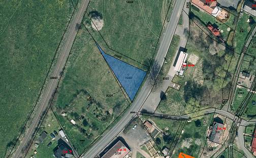 Prodej pozemku 195 m², Velký Šenov, okres Děčín