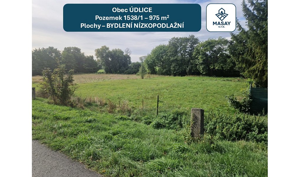 Prodej stavebního pozemku 975 m², Údlice – náhled fotky 10