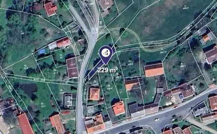 Prodej pozemku 229 m², Zbiroh, okres Rokycany