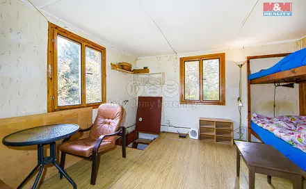 Prodej chaty/chalupy 31 m² s pozemkem 238 m², Čím, okres Příbram