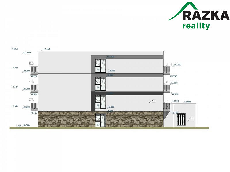 Prodej komerčního pozemku 3 692 m² – fotografie 3