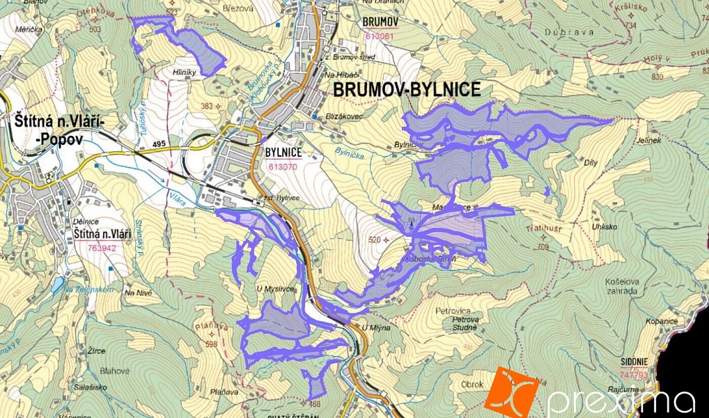 Prodej pozemku 45 654 m², Brumov-Bylnice – náhled fotky 3