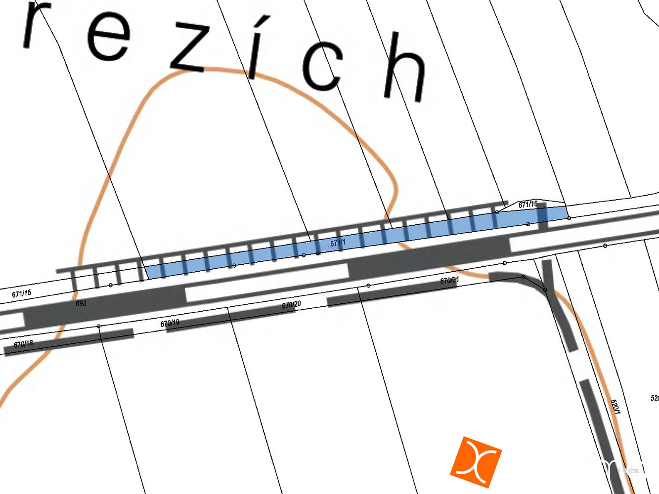 Prodej pozemku 91 m² – fotografie 3