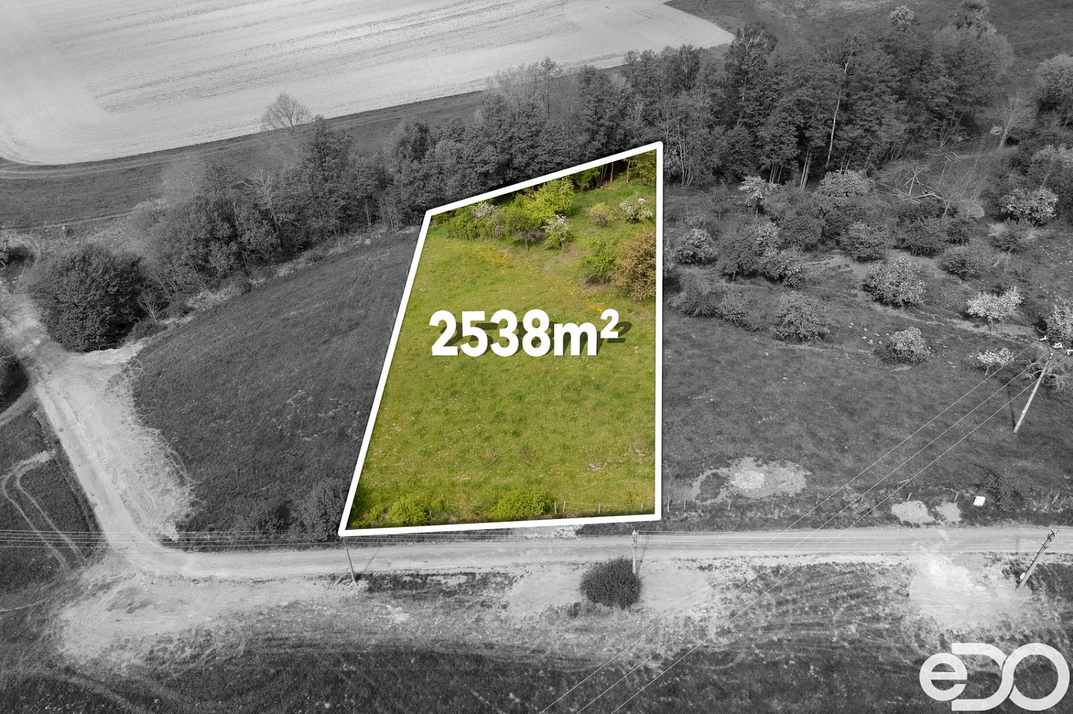 Prodej stavebního pozemku 2 538 m² – fotografie 5