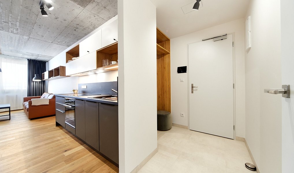 Pronájem bytu 2+kk, 48 m², Zábrdovice - Brno-město, Brno
