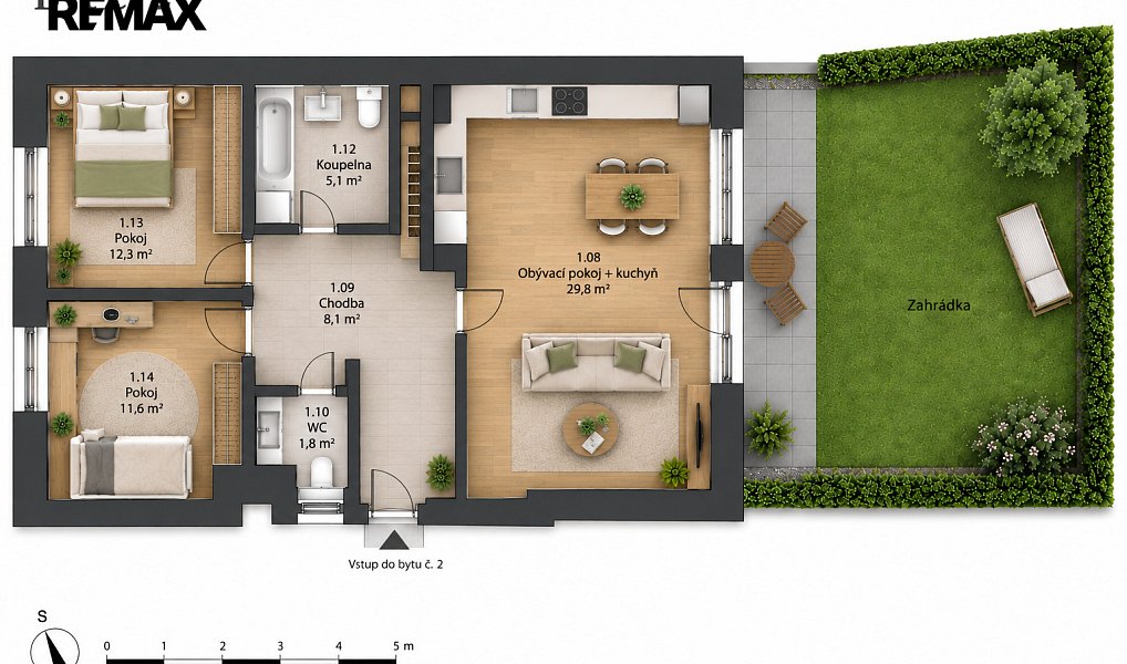 Prodej bytu 3+1 100 m², Ratíškovice – náhled fotky 16
