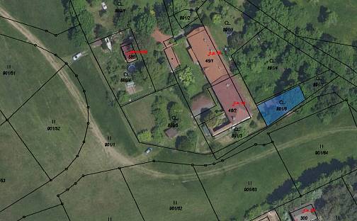 Prodej zahrady 203 m², Rabyně, okres Benešov