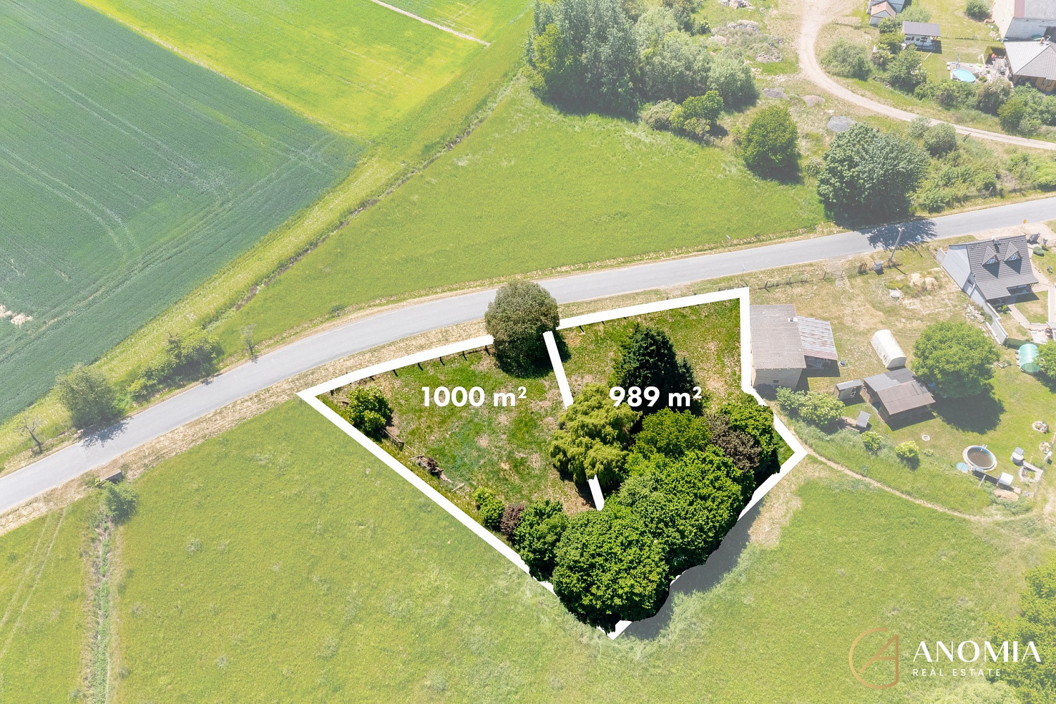 Prodej stavebního pozemku 1 000 m² — photo 3